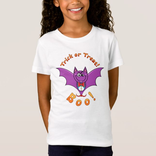 Bat mit Bowtie — Klasse nie T-Shirt (Vorderseite)