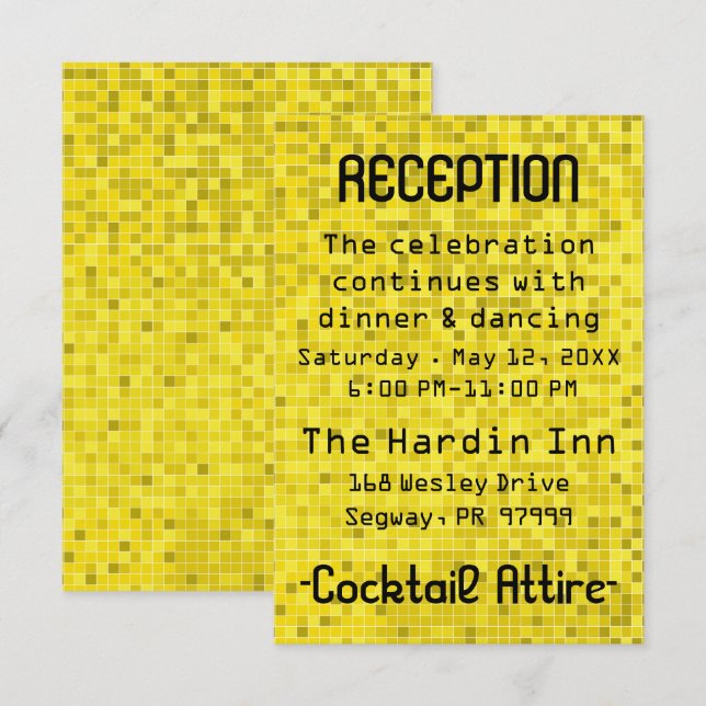 Bat Mitzvah Bar Mitzvah Game On Begleitkarte (Vorne/Hinten)