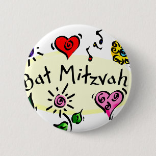 Bat Mitzvah Button