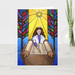 Bat Mitzvah Card Karte