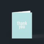 Bat Mitzvah Dankeschön Karten {Light Aquamarin}<br><div class="desc"></div>