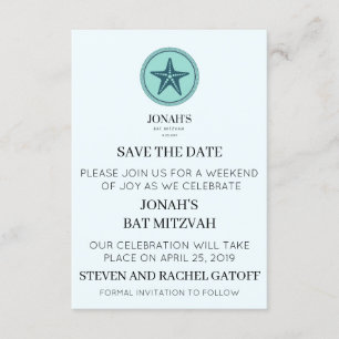 BAT MITZVAH EINLADUNG