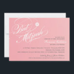 BAT MITZVAH ERSUCHT stylische Typografie ombre pin Einladung<br><div class="desc">Set den Ton für diesen besondere Anlass mit einer hochwertigen, personalisierten BAT MITZVAH INVITATION für Ihre Tochter! Wow deine Freunde und Familie mit dieser kleinen Zahl. Als Template einrichten ist es einfach, Details zum Event einzugeben - es ist einfach!! TIPP: 1. Um das Bild zu verändern, drücken Sie den orangen...</div>