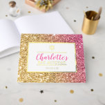 BAT MITZVAH glam chic cool luxuriös pink gold Glit Gästebuch<br><div class="desc">von kat massage >>> WWW.SIMPLYSWEETPAPERIE.COM <<<</div>