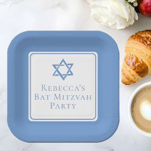 Bat Mitzvah Party Light Blue Star von David Pappteller