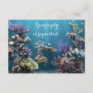 Bat mitzvah RSVP d'aquarium