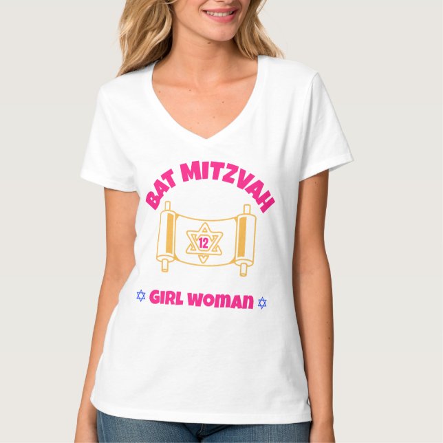 Bat Mitzvah T-Shirt (Vorderseite)