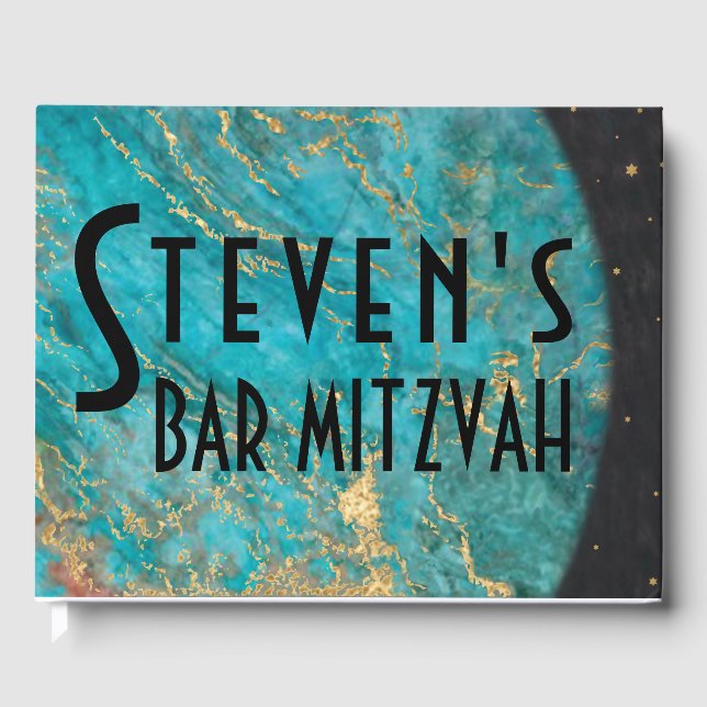 Bat oder Bar Mitzvah aus diesem World Guest Book Gästebuch (Vorderseite)
