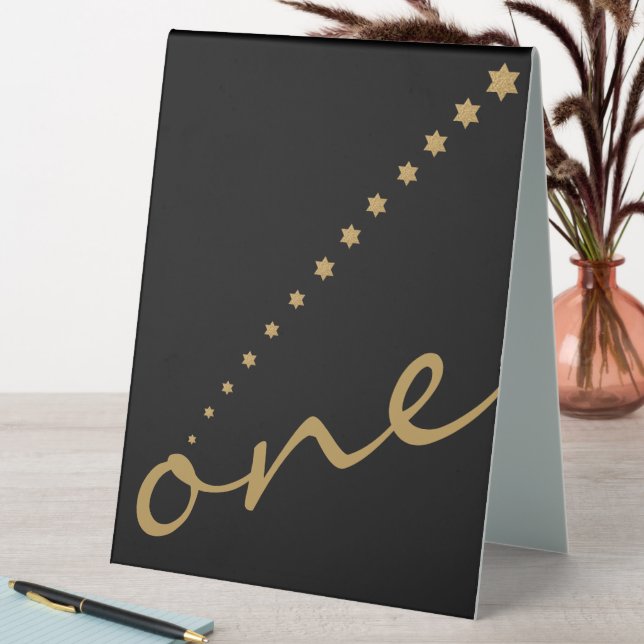 Bat oder Bar Mitzvah aus diesem Zelt-Zeichen Tischaufsteller (In Situ (Tisch))