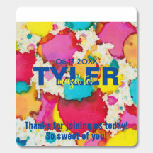 Bat oder Bat Mitzvah Candy Roll of Mints Confetti