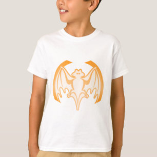 Bat Orange Inv the MUSEUM Zazzle Geschenke T-Shirt