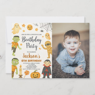 Bat Party Kinder Halloween Geburtstagsfeier Einlad Einladung