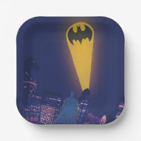 Bat Signal Over Gotham