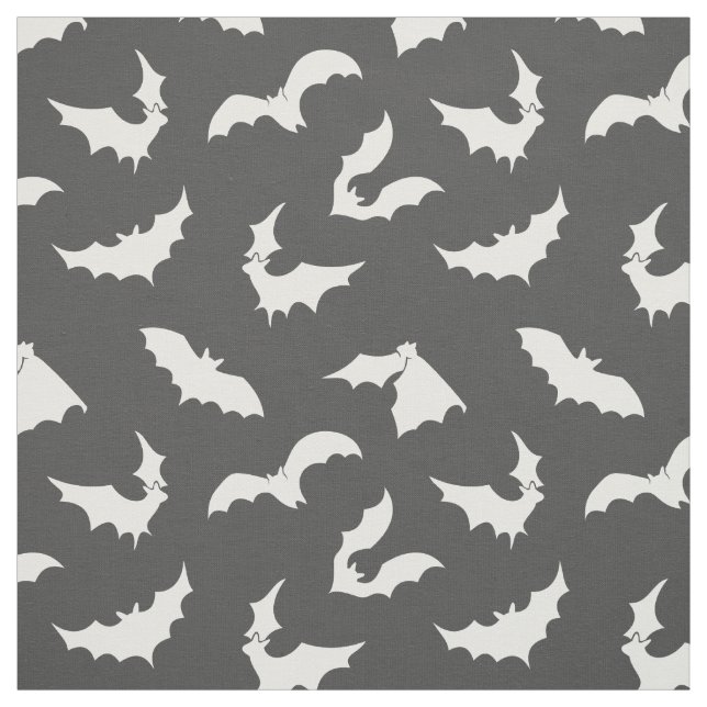 Bat-Silhouetten Muster Stoff (Muster)