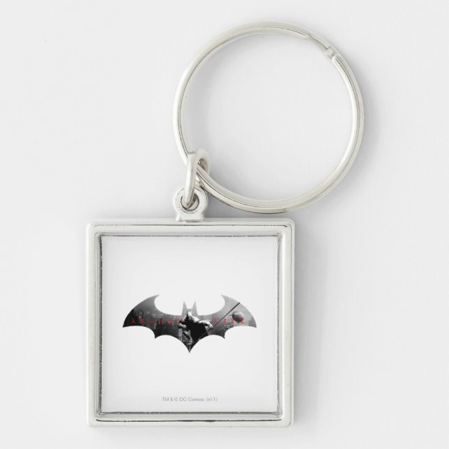 Bat Symbol für Arkham City Schlüsselanhänger (Vorne)