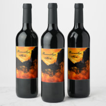 Bat und Ernte Mond fallen schwarz orange elegant