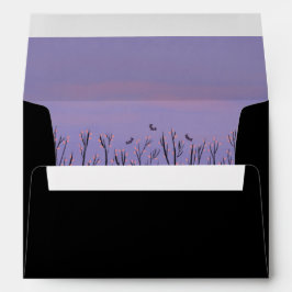 Bat- und Spooky-Bäume dekorativer Umschlag