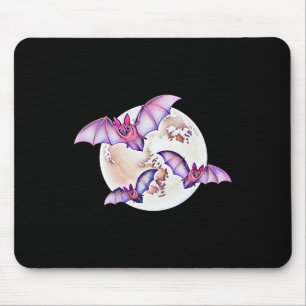 Bat Vampire Halloween Bats Mousepad