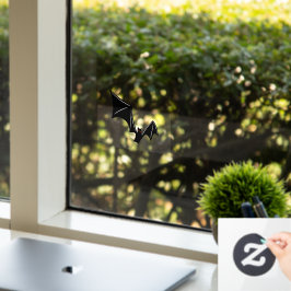Bat Window Clying v3 Fensteraufkleber