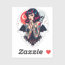 Bat Wing Beauty Aufkleber