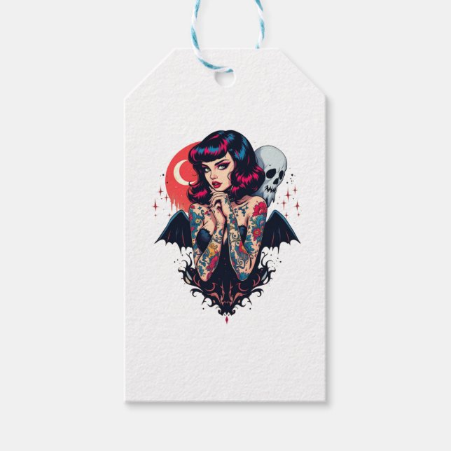 Bat Wing Beauty Geschenkanhänger (Vorderseite)