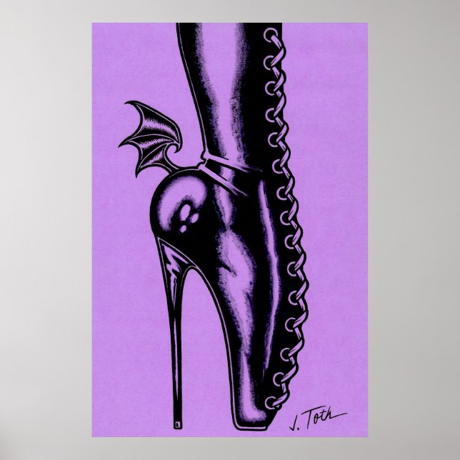 Bat Wing Boot Poster (Vorne)