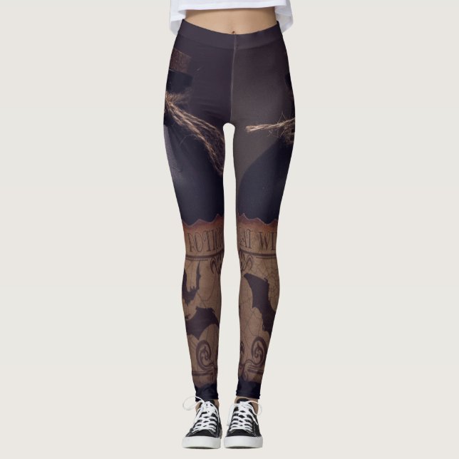 Bat Wing Tränke Leggings (Vorderseite)
