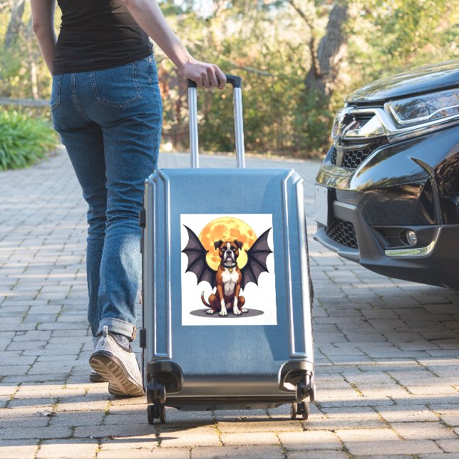 Bat Wings Boxer Aufkleber (Koffer Insitu)