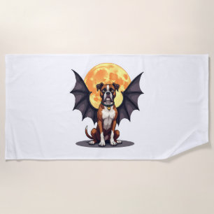 Bat Wings Boxer Strandtuch