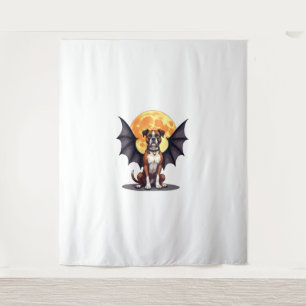 Bat Wings Boxer Wandteppich