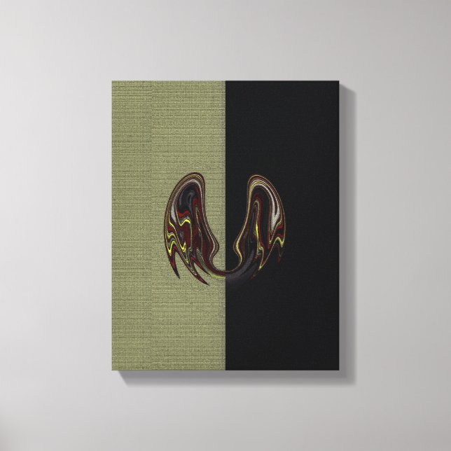 Bat Wings ~ Print / Poster Leinwanddruck (Vorderseite)