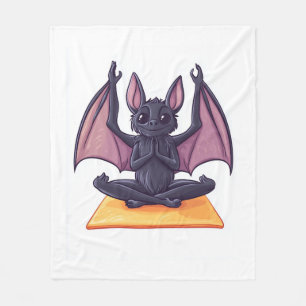 Bat Yoga Flow Fleecedecke