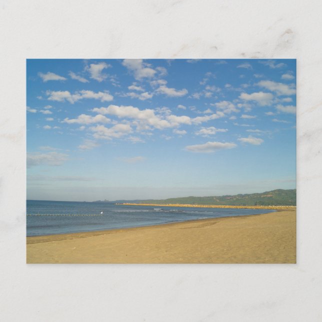 Bataan Beach Feiertagspostkarte (Vorderseite)