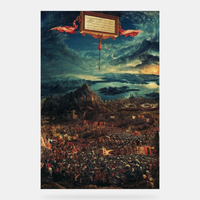 Bataille d'Alexandre à Issus (Recto)