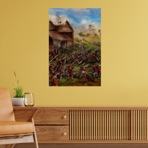 Bataille dans l'Art numérique du village Poster #0
