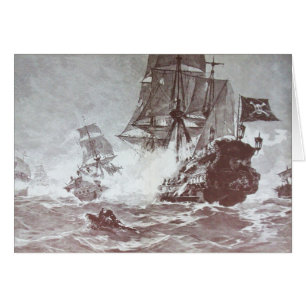 BATAILLE DE BATEAU PIRATE / CARTES DE TRÉSOR PIRAT