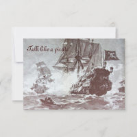 BATAILLE DE BATEAU PIRATE / CARTES DE TRÉSOR PIRAT