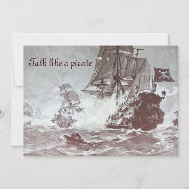 BATAILLE DE BATEAU PIRATE / CARTES DE TRÉSOR PIRAT (Devant)