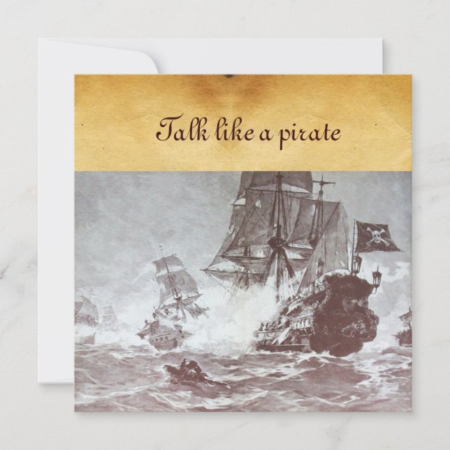 BATAILLE DE BATEAU PIRATE / CARTES DE TRÉSOR PIRAT (Devant)