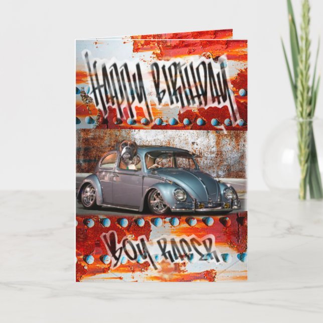 Bataille de carte d'anniversaire (Devant)