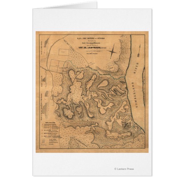 Bataille de Fort Donelson - Guerre civile Panorami (Devant)