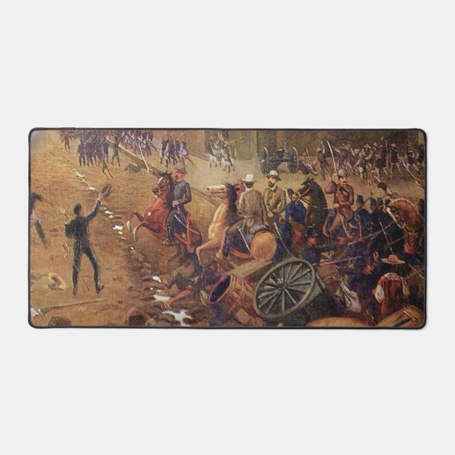 Bataille de l'histoire mexicaine de Puebla (Recto)