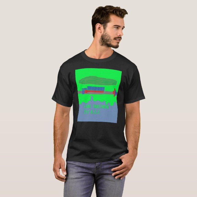 Bataille de T-shirt de Trasimene de lac (Devant entier)