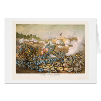 Bataille de Williamsburg par Kurz et Allison 1862