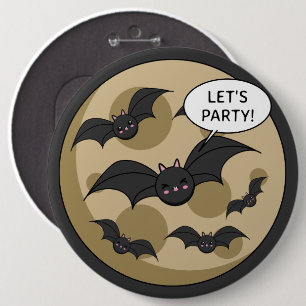 Batats Having Party on Full Moon Button