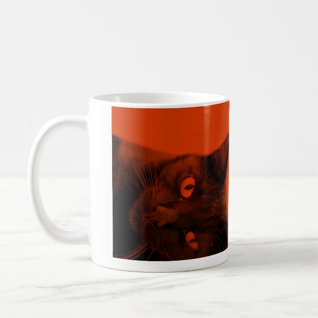 Batcat: Nickerchen-Tasse Kaffeetasse (Links)