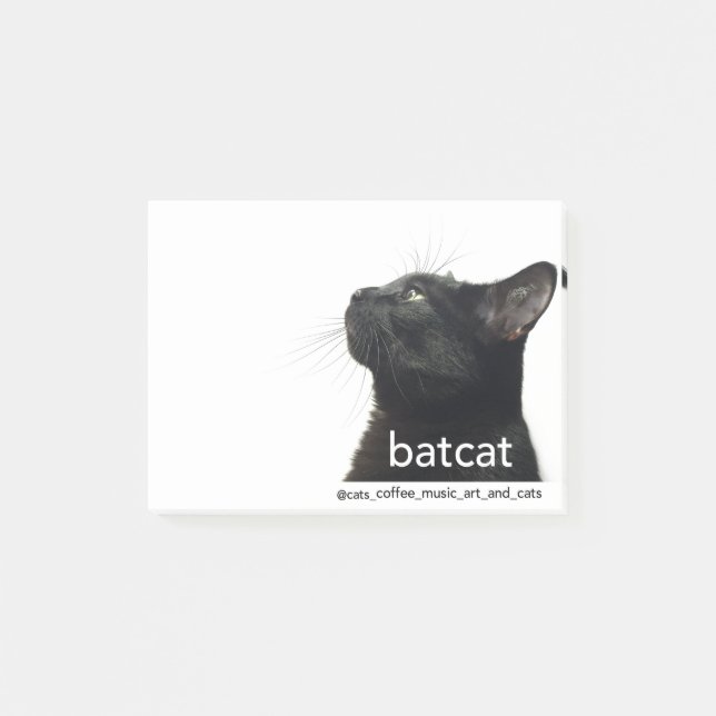 Batcat: Post-Itanmerkungen Post-it Klebezettel (Vorderseite)