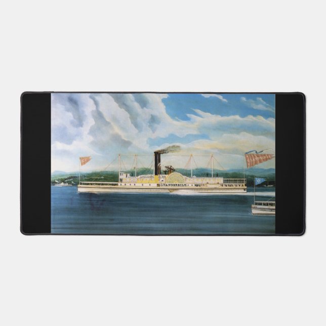 Bateau à vapeur Vanderbilt 1847 (Recto)