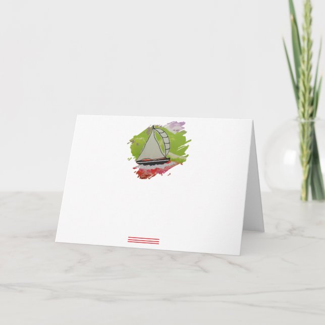 Bateau à voile (Devant)