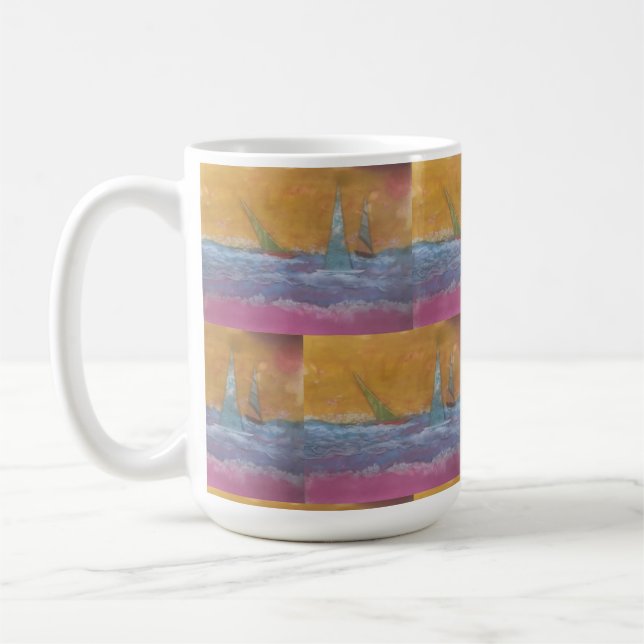 Bateau à voile Mug (Gauche)